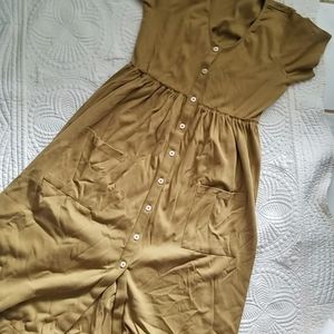 Kate quinn womens fennel dress size small cotton